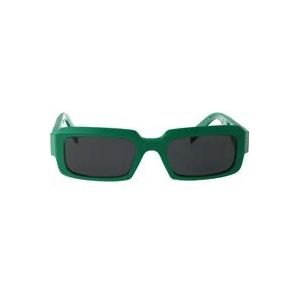 Prada Stijlvolle zonnebril met 0PR 27Zs , Green , Heren , Maat: 54 MM