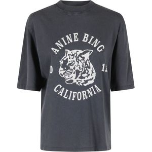 Anine Bing, Dames, Tops, Zwart, Maat: S Katoen,