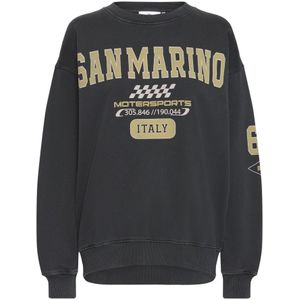 Ball, Dames, Sweatshirts & Hoodies, Zwart, Maat: S Katoen,