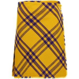 Burberry, Dames, Rokken, Geel, Maat: XS