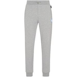 Philipp Plein, Heren, Broeken, Grijs, Maat: 2XL Katoen,