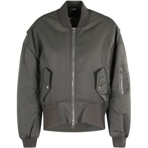 JW Anderson, Dames, Jassen, Groen, Maat: 2XS Nylon,