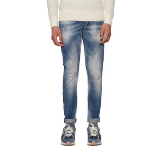 Dondup, Heren, Jeans, Blauw, Maat: W30 Denim,