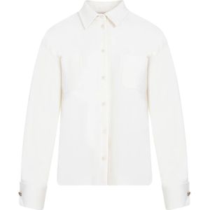 Max Mara, Dames, Jassen, Wit, Maat: XS Wol,