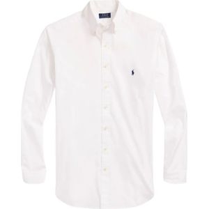 Polo Ralph Lauren, Heren, Overhemden, Wit, Maat: M Katoen,