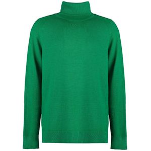 Malo, Heren, Truien, Groen, Maat: 3XL Kasjmier,