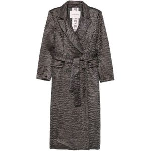 Valentini 1972, Dames, Mantels, Grijs, Maat: M