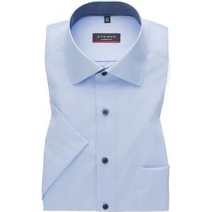 Eterna, Heren, Overhemden, Blauw, Maat: L