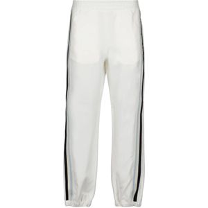 Moncler, Dames, Broeken, Wit, Maat: 2XS Viscose,