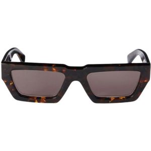 Off White, unisex, Accessoires, Bruin, Maat: 54 MM