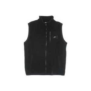 Nike Therma-Fit Polar Fleece Vest voor heren , Black , Heren , Maat: XL