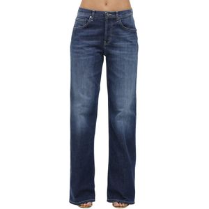 Dondup, Dames, Jeans, Blauw, Maat: W25 Denim,