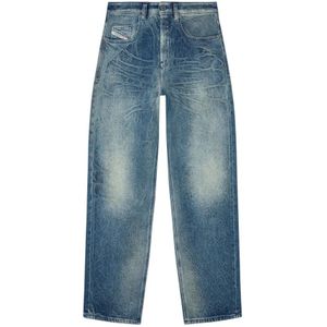 Diesel, Heren, Jeans, Blauw, Maat: W28 Katoen,