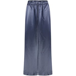 By Malene Birger, Dames, Broeken, Blauw, Maat: S Poliester,