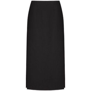 Valentino Garavani, Dames, Rokken, Zwart, Maat: S Wol,