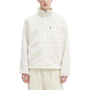 The North Face, Heren, Jassen, Wit, Maat: L Fleece,