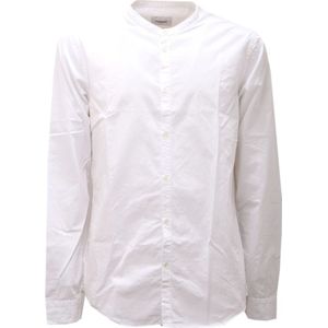 Dondup, Heren, Overhemden, Wit, Maat: L Katoen,