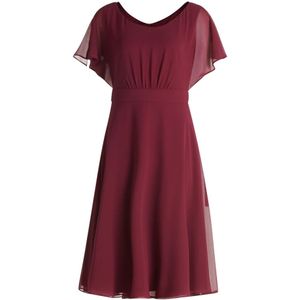 Vera Mont - Cocktailjurk - Rood - Chiffon - Dames