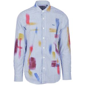 Harmont & Blaine, Heren, Overhemden, Veelkleurig, Maat: M Katoen,