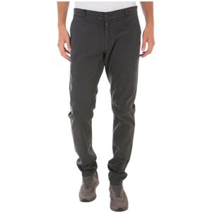 Daniele Alessandrini, Heren, Broeken, Grijs, Maat: W38 Katoen,