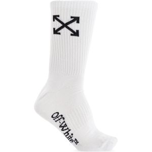 Off White, Heren, Ondergoed, Wit, Maat: L Leer,