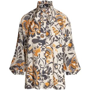 La DoubleJ, Dames, Blouses & Shirts, Veelkleurig, Maat: M Viscose,