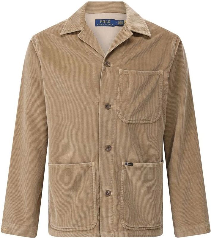 Polo Ralph Lauren - Light Jacket - Bruin - Heren - Leren Jassen