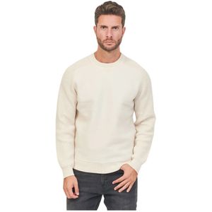 Hugo, Heren, Truien, Wit, Maat: L Katoen,