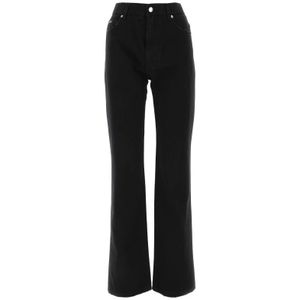 Dolce & Gabbana, Dames, Jeans, Zwart, Maat: 2XS Denim,