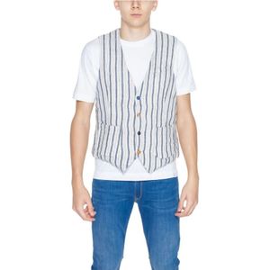 Gianni Lupo, Heren, Pakken, Veelkleurig, Maat: S Katoen,