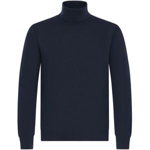 Franzese Collection, Heren, Truien, Blauw, Maat: L Wol,