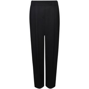 Giorgio Armani, Dames, Broeken, Blauw, Maat: M