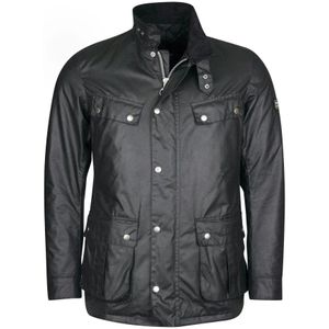 Barbour, Heren, Jassen, Zwart, Maat: S Katoen,