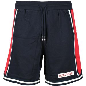 Tommy Hilfiger, Heren, Korte broeken, Blauw, Maat: XL Fleece,