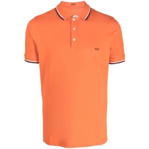 Fay, Heren, Tops, Oranje, Maat: XL