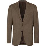 Boggi Milano, Heren, Jassen, Bruin, Maat: S Wol,