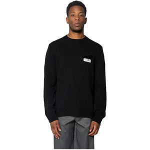 MM6 Maison Margiela, Heren, Truien, Zwart, Maat: S