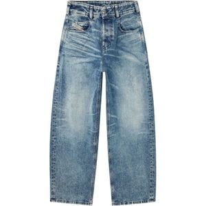 Diesel, Dames, Jeans, Blauw, Maat: W24