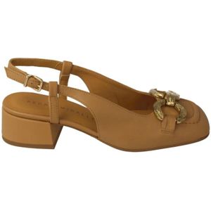 Pedro Miralles, Dames, Schoenen, Beige, Maat: 37 EU Leer,
