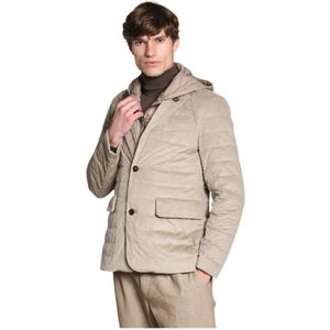 Mason's, Heren, Jassen, Beige, Maat: S Katoen,