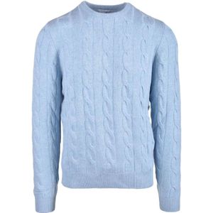 Malo, Heren, Truien, Blauw, Maat: XL Wol,