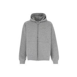 Autry Grijze Sweater Scuba Hoodie , Gray , Heren , Maat: S