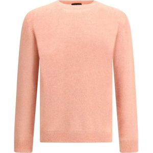 Roberto Collina, Heren, Truien, Beige, Maat: M Wol,