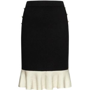 Silvian Heach, Dames, Rokken, Zwart, Maat: XS Zijde,