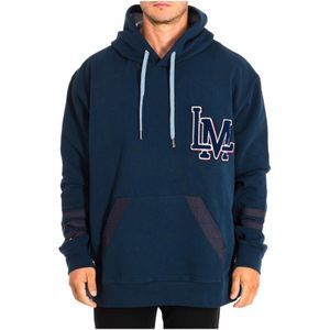La Martina - Hoodie - Navy - 100% Katoen