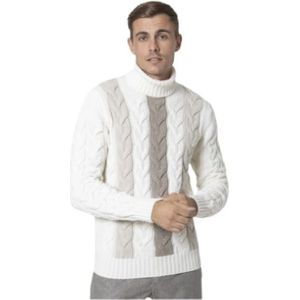 Gran Sasso, Heren, Truien, Wit, Maat: 3XL Wol,