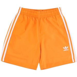 Adidas, Heren, Badkleding, Oranje, Maat: S Zijde,