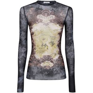 Jean Paul Gaultier, Dames, Tops, Veelkleurig, Maat: S