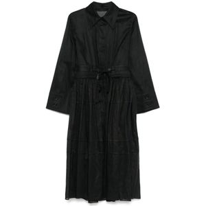 Jil Sander, Dames, Jurken, Zwart, Maat: S