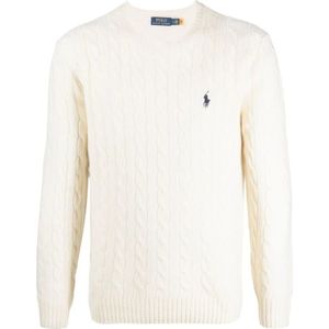 Ralph Lauren, Heren, Truien, Beige, Maat: XL Wol,